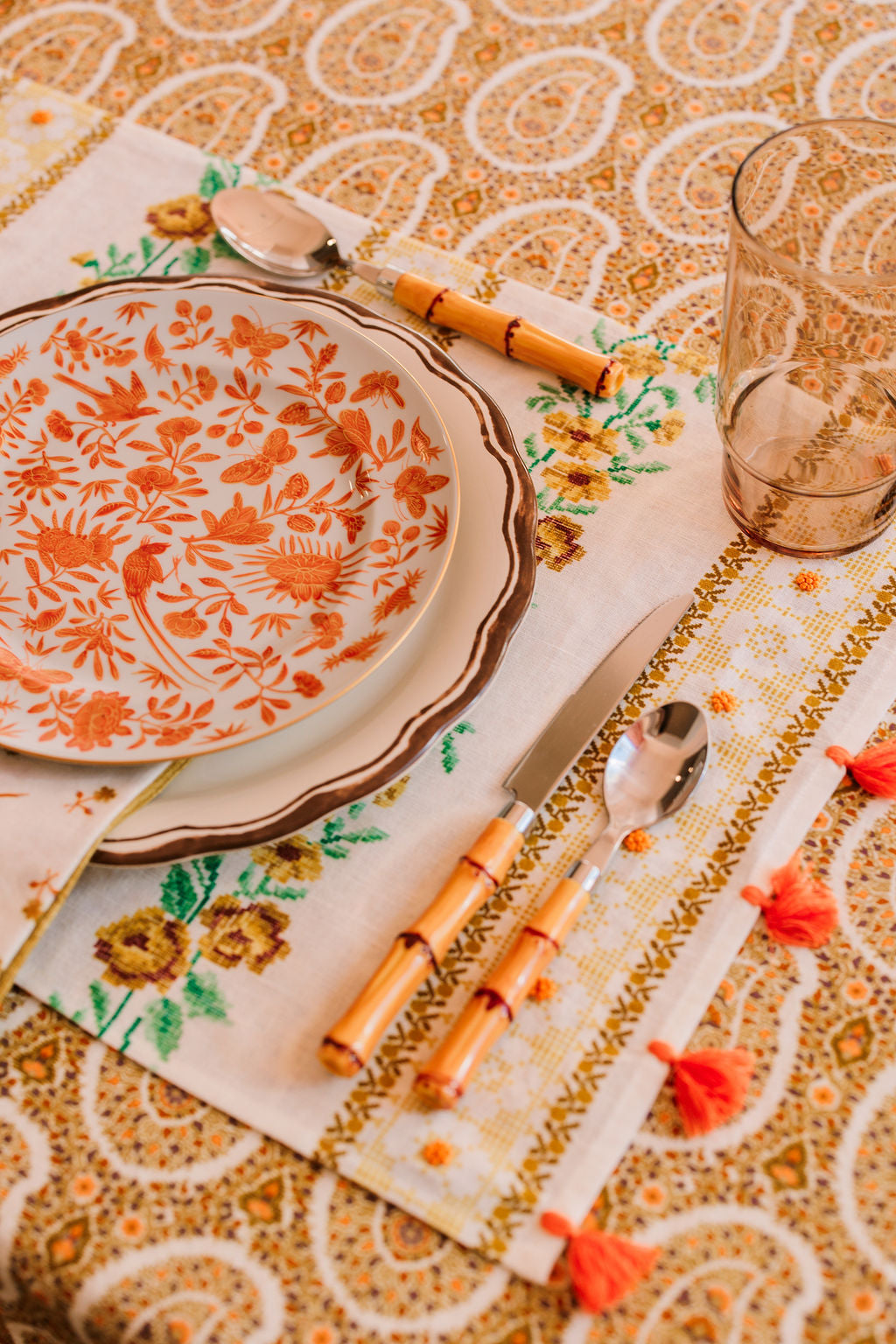 Floral Dinner Plate