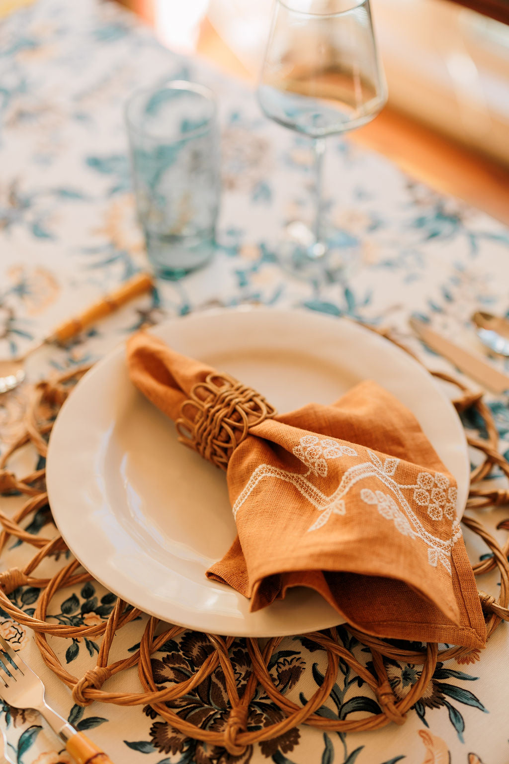 Twisted Rattan Placemat