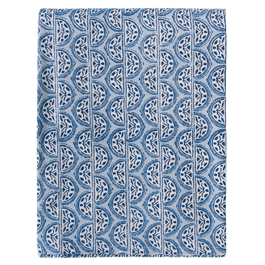 Blue Tile Tablecloth