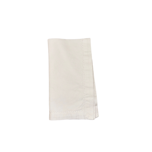 White Hemstitch Napkin